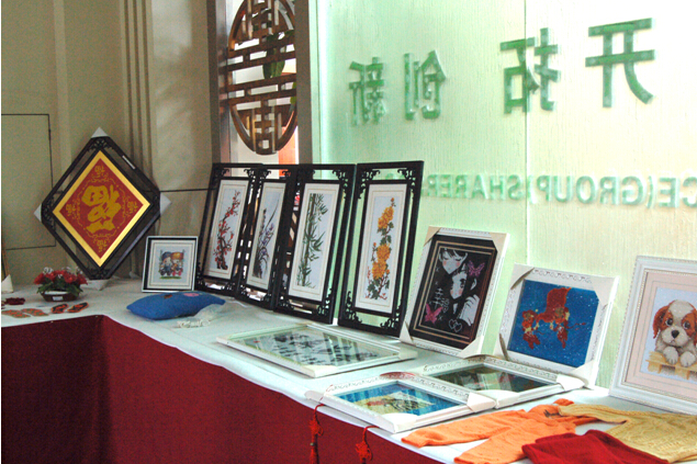 米兰网页版·官方端在线-米兰（中国）集团展厅一角