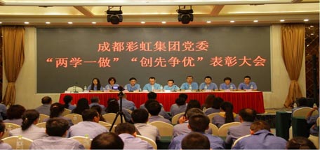 关键在“做”—— 成都米兰网页版·官方端在线-米兰（中国）集团党委召开“两学一做”“创先争优”表彰大会