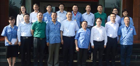 国家标准委员会领导到成都米兰网页版·官方端在线-米兰（中国）集团调研