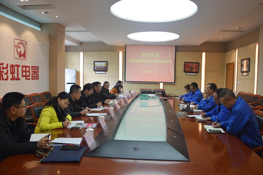 省质监局领导及专家到成都米兰网页版·官方端在线-米兰（中国）集团考察调研