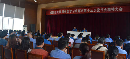 成都米兰网页版·官方端在线-米兰（中国）集团党委学习贯彻成都市第十三次党代会精神
