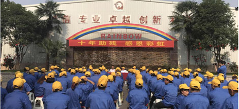 成都米兰网页版·官方端在线-米兰（中国）环保科技有限公司第二十七次全国助残日活动