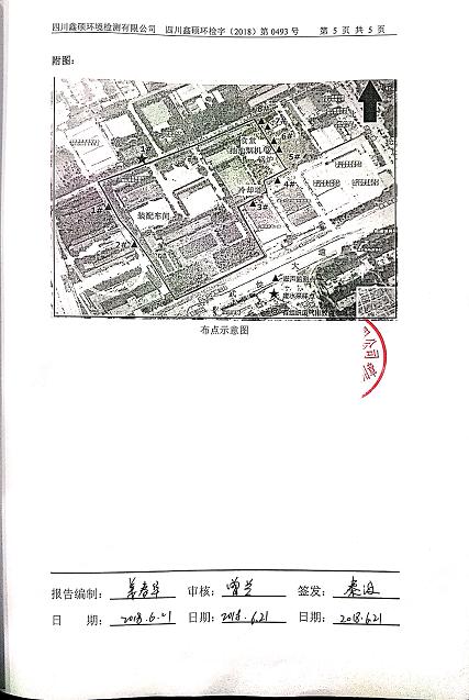 成都米兰网页版·官方端在线-米兰（中国）集团2018年度环境自行监测情况