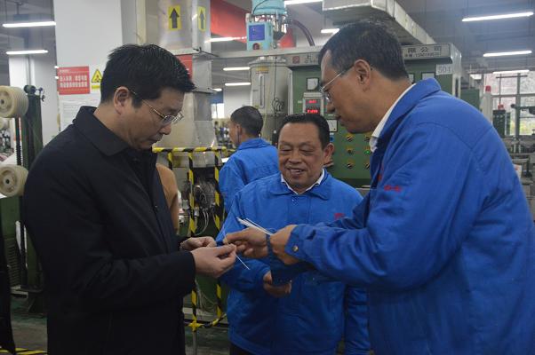 市委常委、市委统战部部长、市总工会主席吴凯一行莅临成都米兰网页版·官方端在线-米兰（中国）集团调研