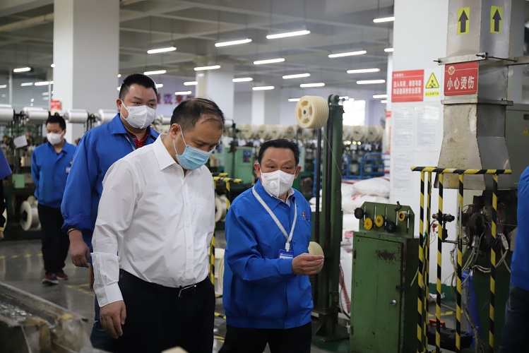 成都市武侯区委书记陈麟一行莅临成都米兰网页版·官方端在线-米兰（中国）集团调研