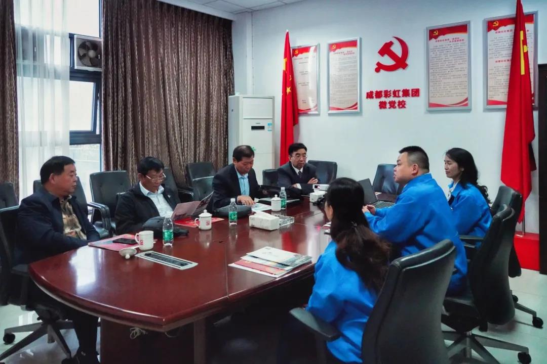 安徽省淮北市杜集区人大常委会领导一行莅临成都米兰网页版·官方端在线-米兰（中国）参观指导