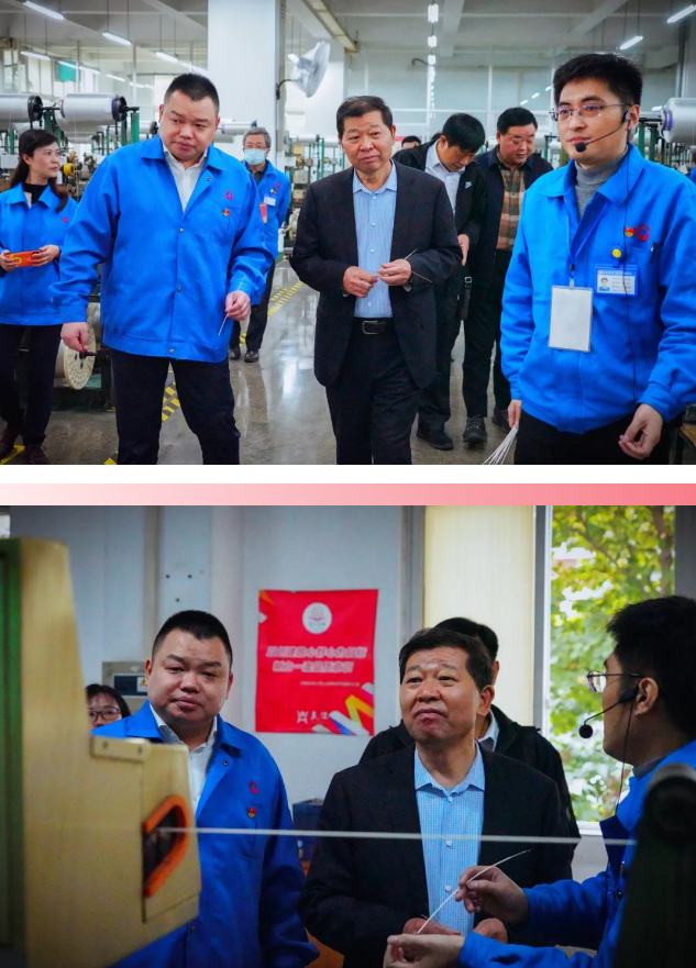 安徽省淮北市杜集区人大常委会领导一行莅临成都米兰网页版·官方端在线-米兰（中国）参观指导