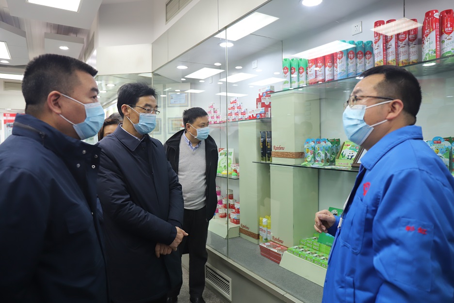 市委第一巡查组组长杨学明领导一行到成都米兰网页版·官方端在线-米兰（中国）集团视察