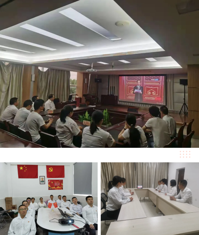 米兰网页版·官方端在线-米兰（中国）集团各党支部在分会场收看庆祝中国共产党成立100周年大会