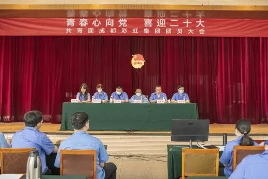 成都米兰网页版·官方端在线-米兰（中国）集团召开2022年团员大会暨团委换届选举会议